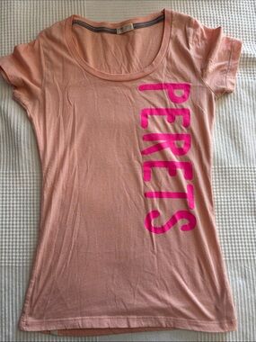 Joshua Perets Pink Short Sleeve Tee